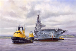 HMS ARK ROYAL Bows Out